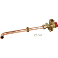 Zawór przelewowy z zaw. bezpieczeństwa